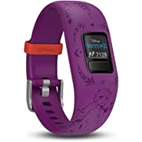Garmin Vivofit Junior 2 - Anna Pulsera de Actividad para Niños Disney Frozen 2- Ajustable- Color Morado- Talla Única